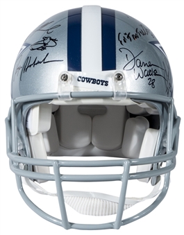 Dallas Cowboys Hall of Famers And Legends Multi-Signed NFL Authentic Pro-Line Helmet with 25 Signature (PSA/DNA)